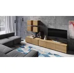 Obývací stěna Bralani XVIII, Barva: dub zlatý MIRJAN 5902928249316