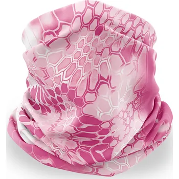 Nákrčník WARAGOD Värme multifunkční šátek pink snake