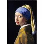 Obraz na plátně - Dívka s perlou Johannes Vermeer - 80x120 cm - CZ výroba