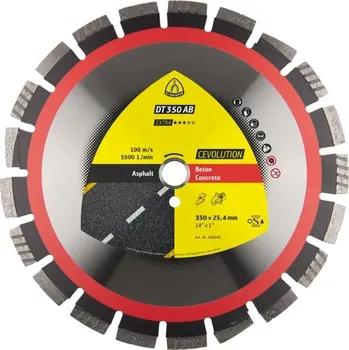 Řezný kotouč Diamantový kotouč Klingspor 450mm DT350AB Extra 353717