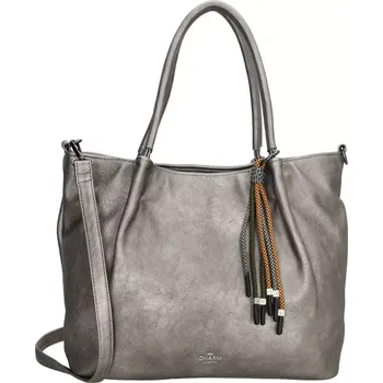 Stylová dámská kabelka stříbrná – Charm London Tottenham Shopper 20639 | Cooltovka.cz