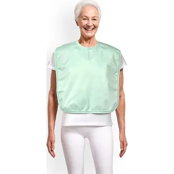 Zdravotnický oděv 2P SERVIS Bryndák nepropustný 65x45cm mentol 65x45 cm 100% Polyester