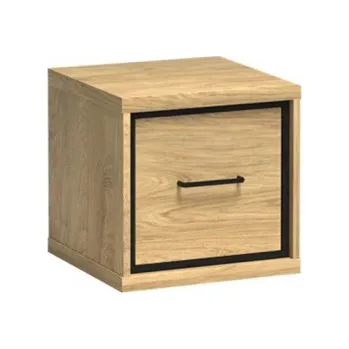 Noční stolek Noční stolek Sarged SR16, Barva: hikora přírodní, Nožičky: ne MIRJAN 5903211002755
