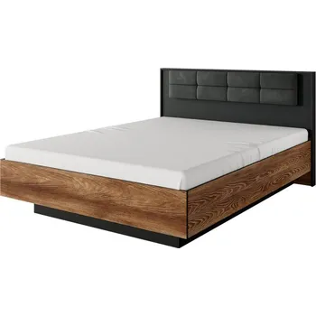 Postel Manželská postel 160 Choleo, Barva: Kaštan/Kaštan + Vena 20 MIRJAN 5903211273841