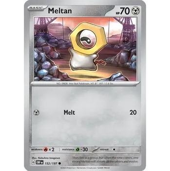 Sběratelská karetní hra Pokémon karta Meltan 152/197
