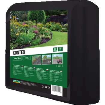 Mulčovací textilie Nohel Garden Textilie KONTEX mulčovací netkaná černá 1,6x10m