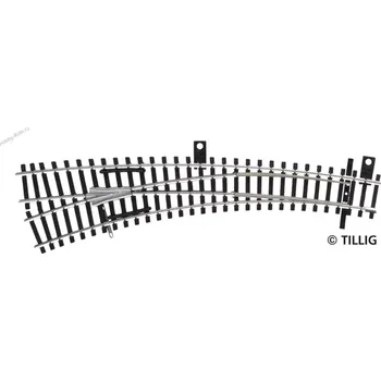 Modelová železnice Levá oblouková výhybka TT - Tillig 83364