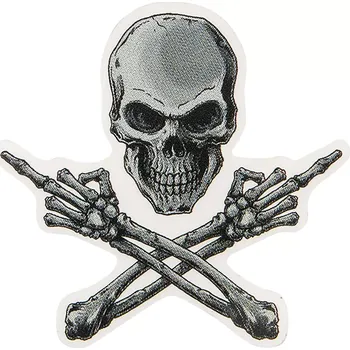 samolepka Samolepka mini Lebka prsty