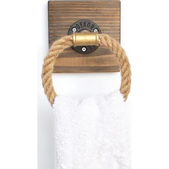 Držák na toaletní papír AMAZA, vlašský ořech + vyzvednutí ZDARMA