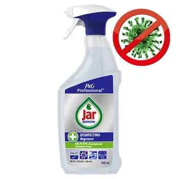 Univerzální čisticí prostředek Jar P&G Professional dezinfekční odmašťovač 2v1, 750 ml