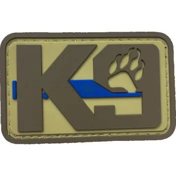 Nášivka WARAGOD K9 Paw PVC nášivka, coyote