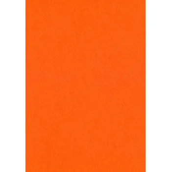 Dekorační plsť 20x30 cm, 2 mm, 350 g, oranžová č.16