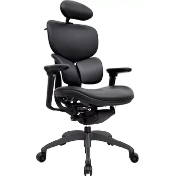 ERGOSTAR židle kancelářská, PU černá