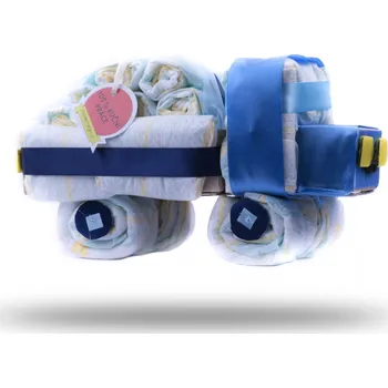 plenkový dort Dárek pro nastávající maminku - Plenkový náklaďák 1 1