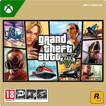 Hra Grand Theft Auto V (GTA 5) - Xbox Series X|S Digital