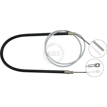 Lanko parkovací brzdy Tažné lanko, parkovací brzda A.B.S. K10326