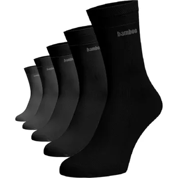Dámské ponožky Zvýhodněný set 5 párů bambusových vysokých ponožek - mix barev Viskoza (Bambus) 39-41