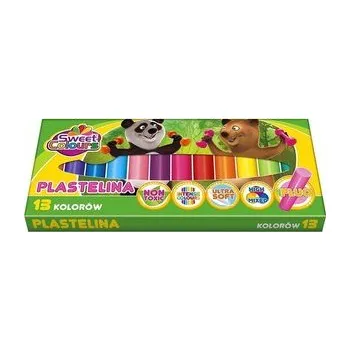 Set školních potřeb Plastelina 13 kolorów