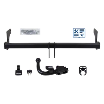 Tažné zařízení Brink tažné zařízení Odnímatelné včetně TowTec elektropřípojky 7pólové univerzální - HYUNDAI i40 I CW