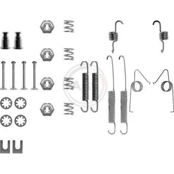 Brzdová čelist Sada příslušenství, brzdové čelisti A.B.S. 0614Q