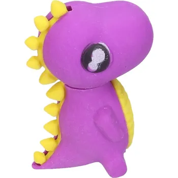 Pryž TOTO Guma mazací DINOSAURUS Fialová