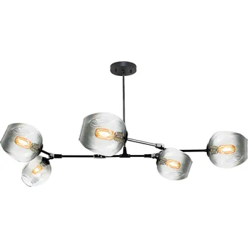 OPVIQ Závěsné osvětlení v černém provedení BLACK 414LRC1305