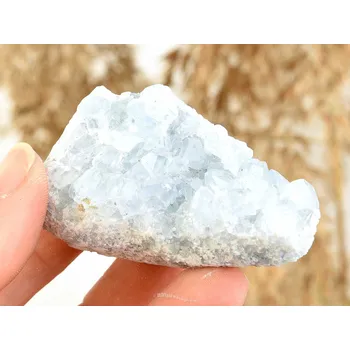 Přírodní kámen Celestýnová přírodní drúza 104g