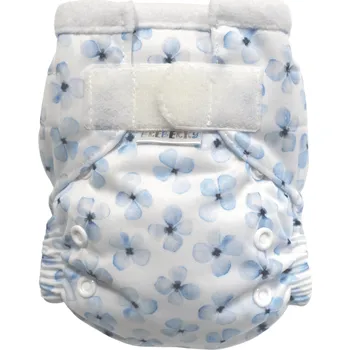 Plenkové kalhoty Breberky Kapsová plenka (S), bez křidélek - Pomněnky SZ