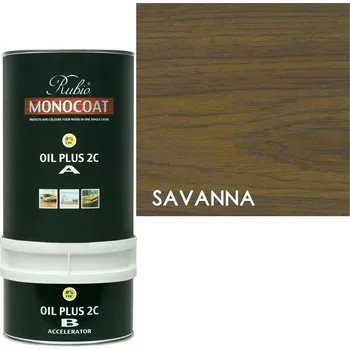 Olej na dřevo Rubio Monocoat Oil Plus 2C SAVANNA 390 ml