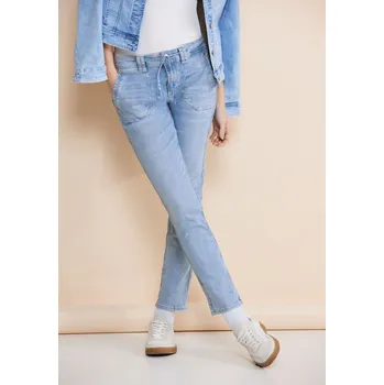 Dámské džíny Rifle Street One 377246 volného střihu Délka kalhot: 30, Obvod pasu: 27