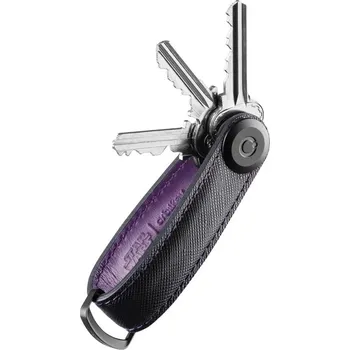 Kožená klíčenka Orbitkey 2.0 STAR WARS™ Emperor Palpatine™ černá