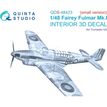 Plastikový model Quinta studio 1/48 Fairey Fulmar Mk.I 3D-Print.&col.Int. (TRUMP)