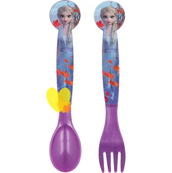 Příbor Storline Příbor FROZEN fialový plast