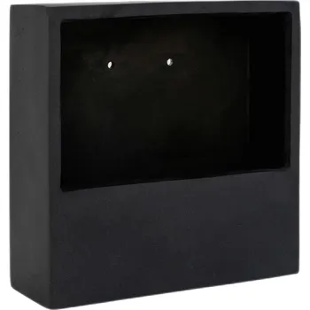 Květináč Jack Wally Black XS - Ø 30 cm / V 30 cm