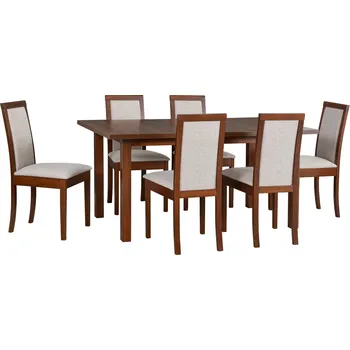 Jídelní set Drewmix Jídelní set 6+1 ODULA 2