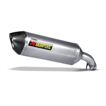 Výfuk pro motocykl Koncovka výfuku motocyklu AKRAPOVIČ SLIP-ON SERIES MUFFLERS pro HONDA VFR 800 X CROSSRUNNER rok 2015-2016, homologovaná