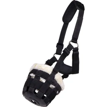 QHP Náhubek pastevní QHP, s beránkem, černý SHETTY