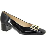 HÖGL Dámské černé kožené lodičky 0-174024-0100-245 Velikost 38,5