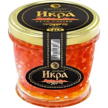 konzervovaná ryba Kaviár z divokého lososa Keta 200 g