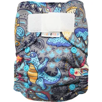 Plenkové kalhoty Breberky BIO Bambusová kapsová plenka (S) - Fantazie SZ