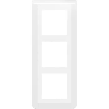 Elektrická zásuvka LEG 078856L MOSN KR.RÁM. 3X2M VERT.BÍLÝ