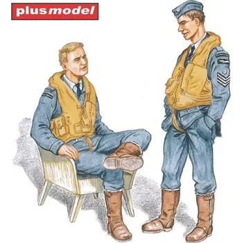 Plastikový model Plusmodel 1/48 Crew Mosquito (2 fig.)