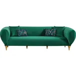 Hanah Home Třímístná pohovka MEBLON zelená 867UNQ1554