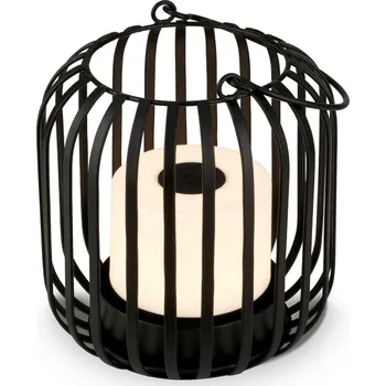 Lampička BRILONER LED nabíjecí stolní lampa, 13 cm, 2W, 150lm černá-zlatá BRILO 7479015