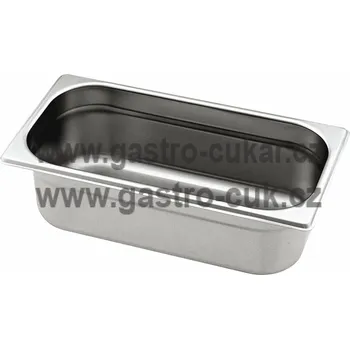 GASTRONORM GN 1/3 (h=150 mm) nerezová plná s uchy