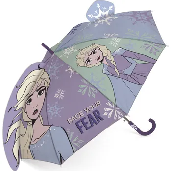 Arditex 3D deštník FROZEN ELSA dívčí manuální fialový