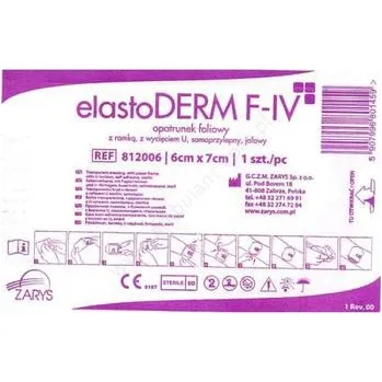 Náplast Elastoderm F I. V 6 cm x 7 cm 100 ks