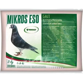 Chov hospodářského zvířete Mikrop/Mikros ESO GRIT - 3 Kg