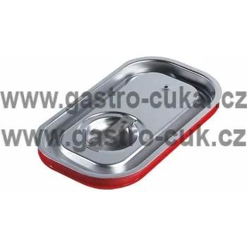 Víko GN 1/4 OPTINOX nerez se silikonovým těsněním
