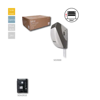 Garážová vrata SOON - pohon pro sekční vrata do 16m²